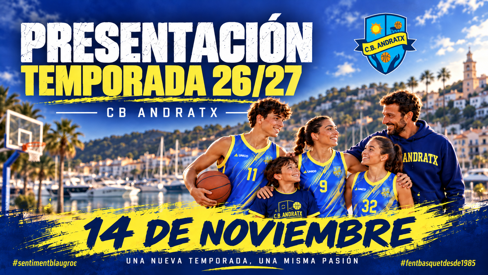 Imagen principal de Presentación Temporada 26/27